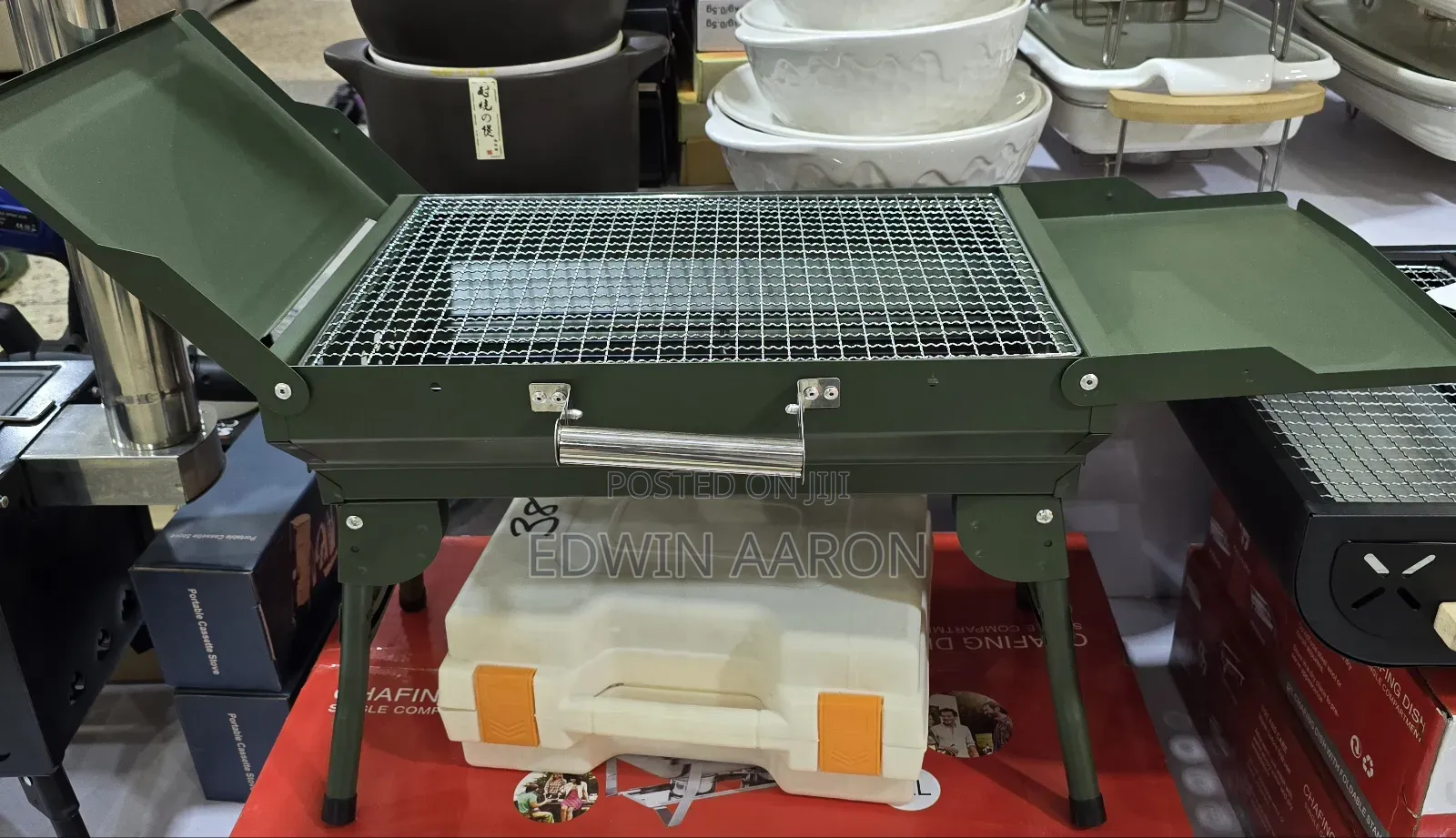 Foldable Portable Barbecue Grill ( Medium Size)