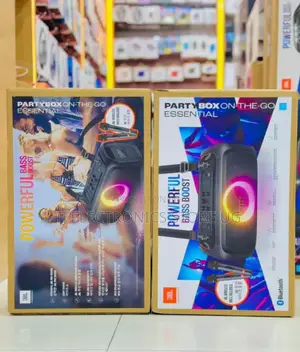 *Jbl Party Box on-the-Go* *Essential With Wireless Dual Mic *