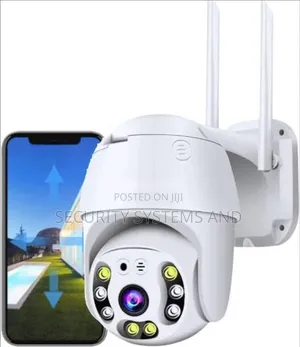 Wifi Smart Camera With Night Vision, Motion Sensor and 360° Rotation