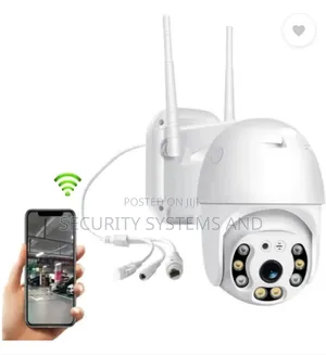 Wifi Smart Camera With Night Vision, Motion Sensor and 360° Rotation