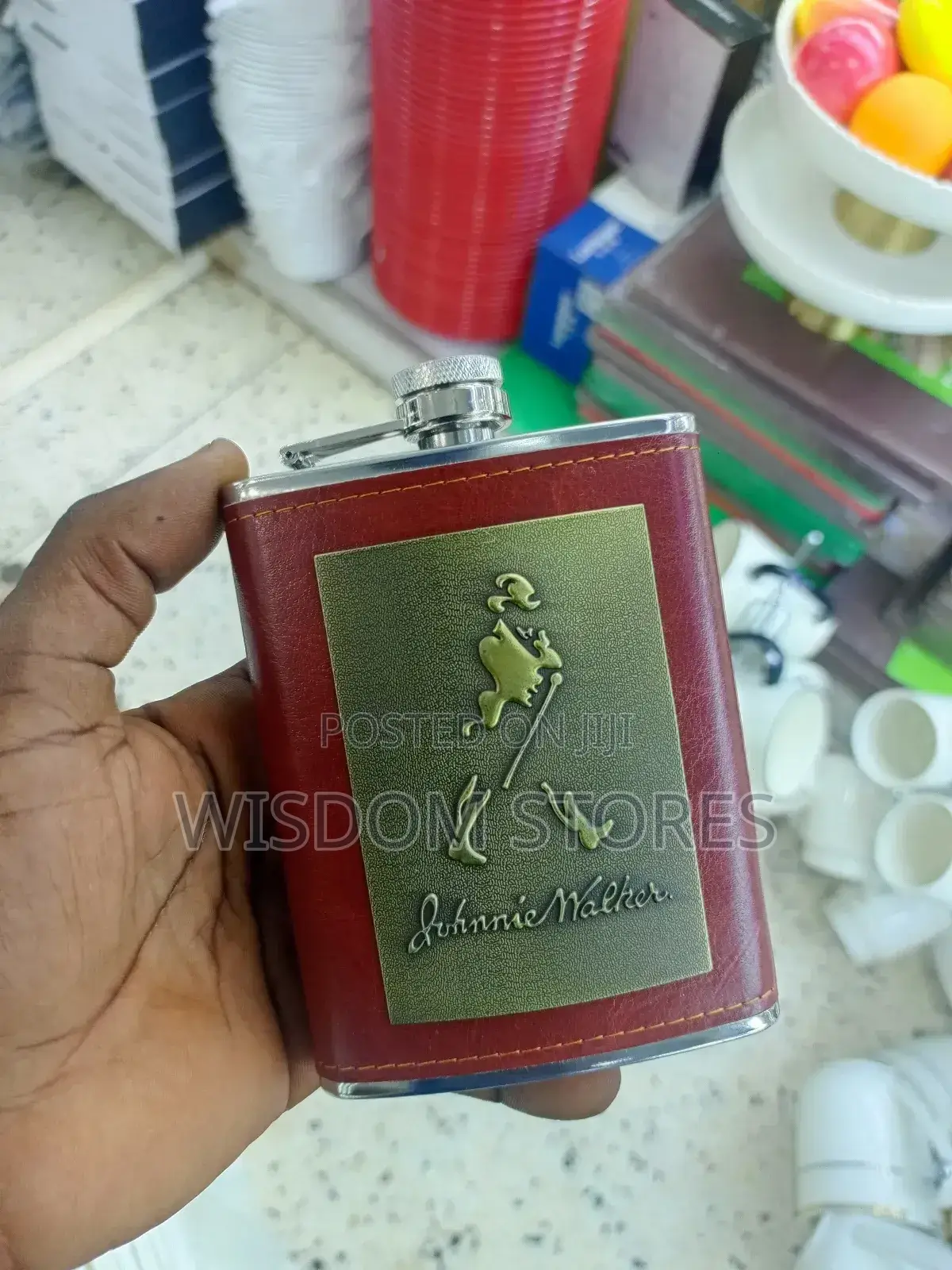 Johnnie Walker Hip Flask.