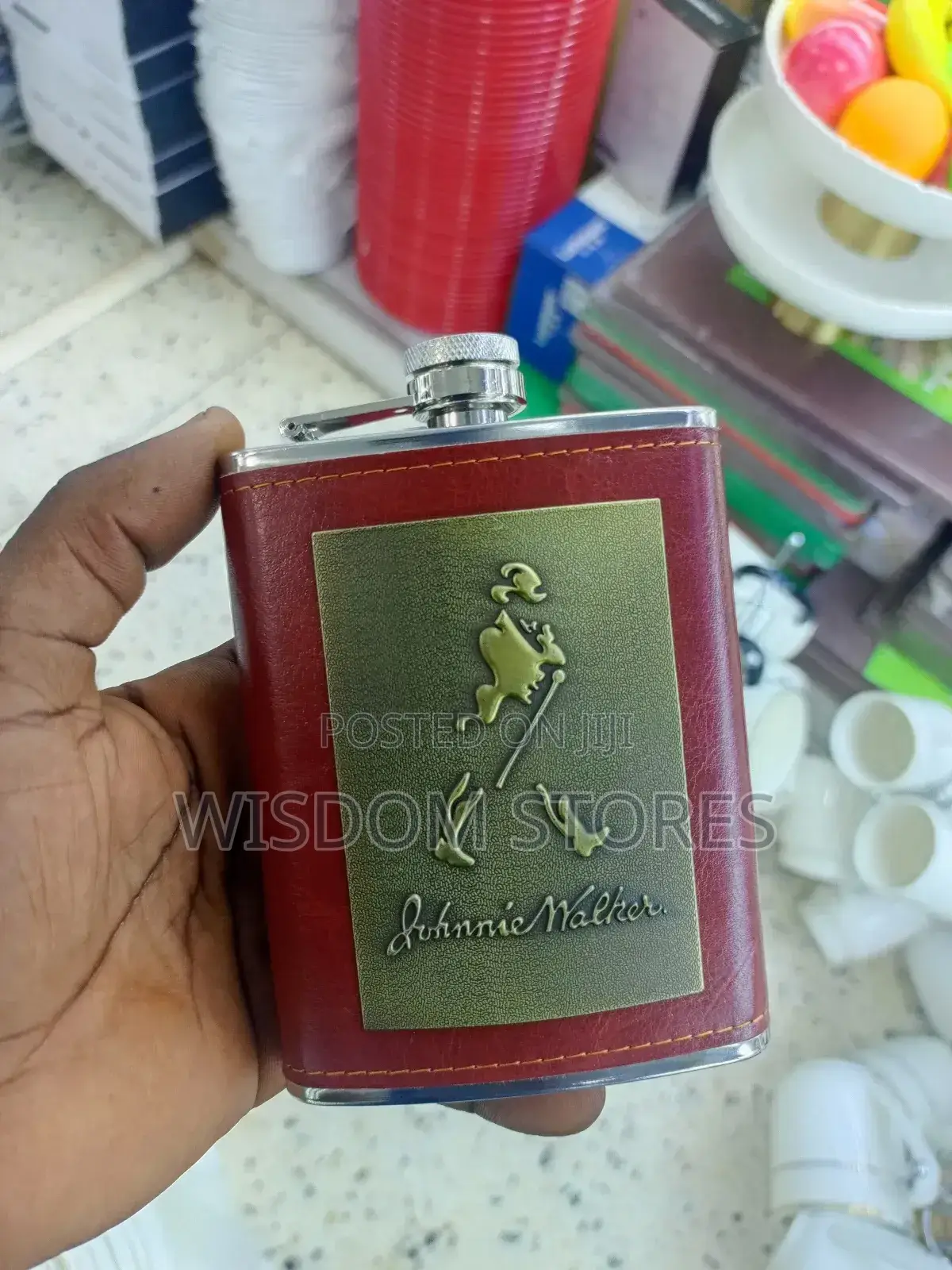 Johnnie Walker Hip Flask.