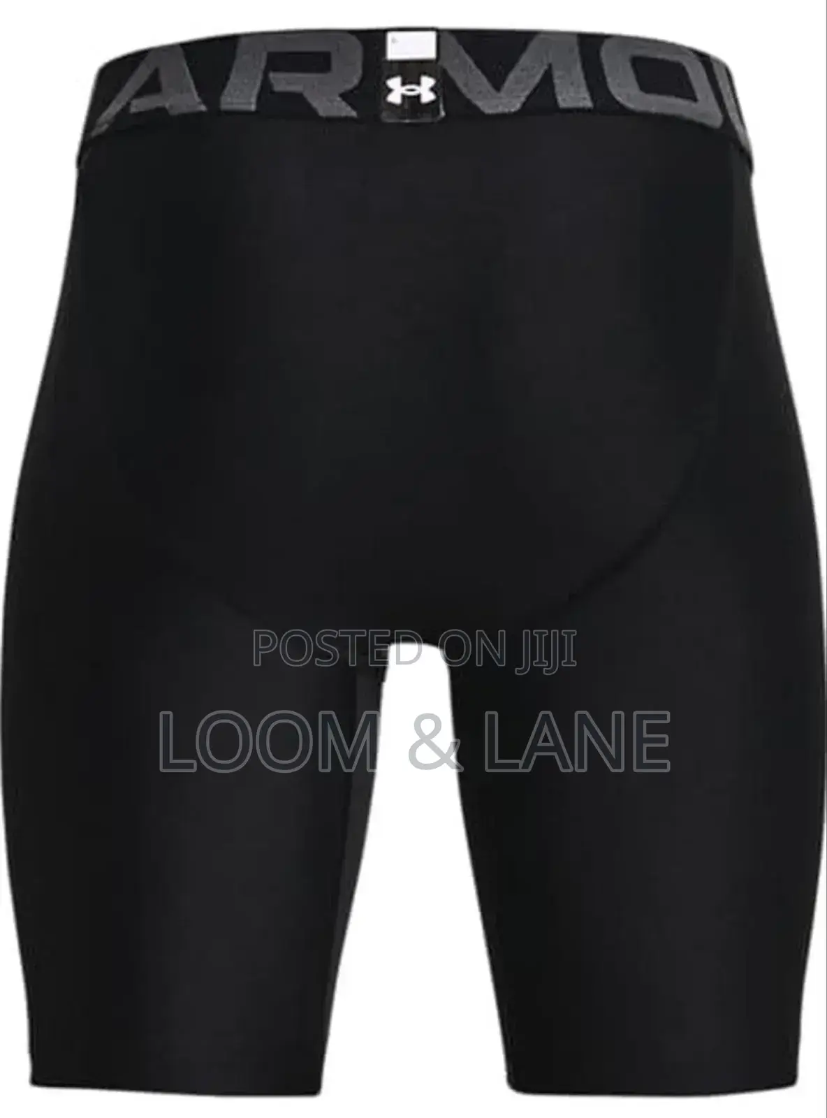 Men's Under Armour Heatgear Long Compression Short in Black