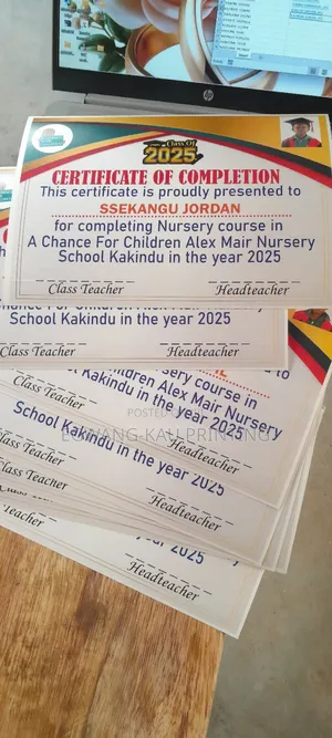 Certificates