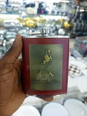 Johnnie Walker Branded Hip Flask.