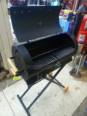Portable Charcoal Barbecue Grill.