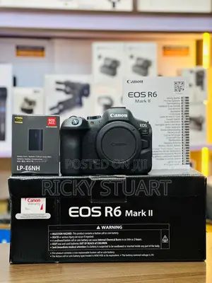 Canon Eos R6 Mark Ii Mirrorless Camera (Body Only), Full-Frame Camera