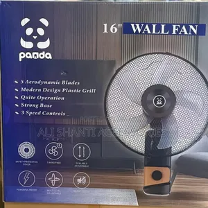 Wall Fan With 5 Blades Panda