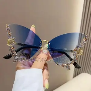 Butterfly Different Coloured Sunglasses