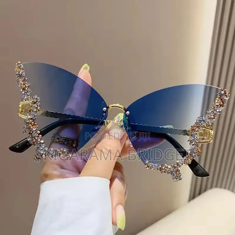 Butterfly Different Coloured Sunglasses