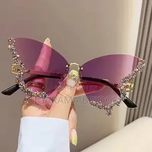 Butterfly Different Coloured Sunglasses