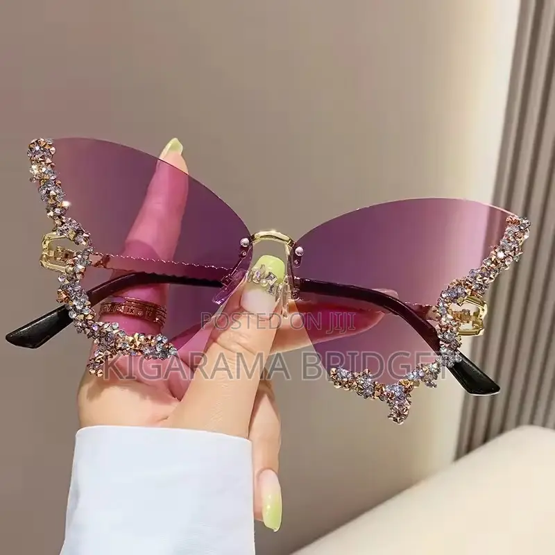 Butterfly Different Coloured Sunglasses