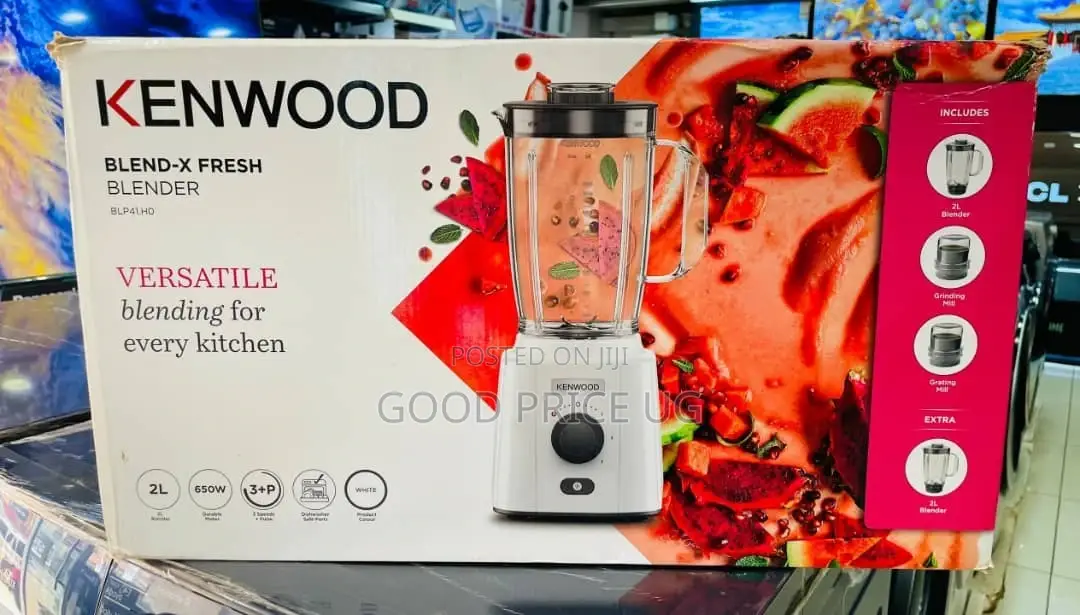 2 Litres Kenwood Blender 650 Watts With 2 Grinders