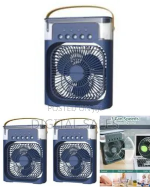 Portable Evaporative Air Cooler With Humidifier Function