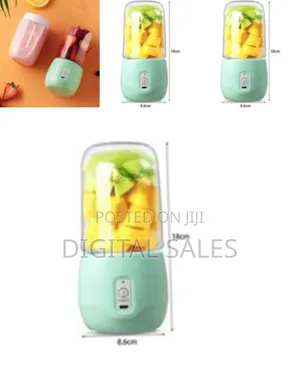 Portable Usb Rechargeable Personal Juicer / Blender - Multicolor