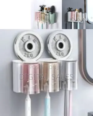 Wall-Mounted Toothbrush Holde