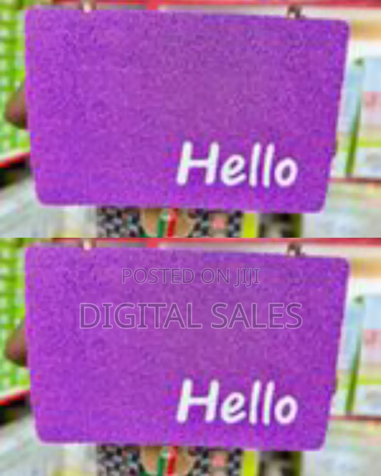 Hello Door Mat