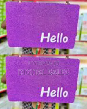 Hello Door Mat