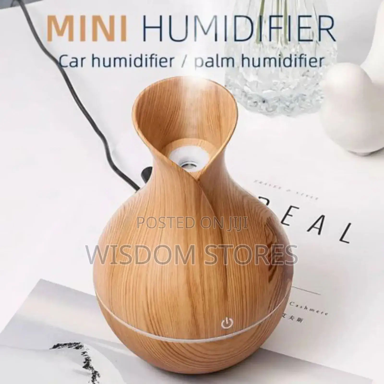 Ultrasonic Aroma Humidifier And Essential Oil Diffuser