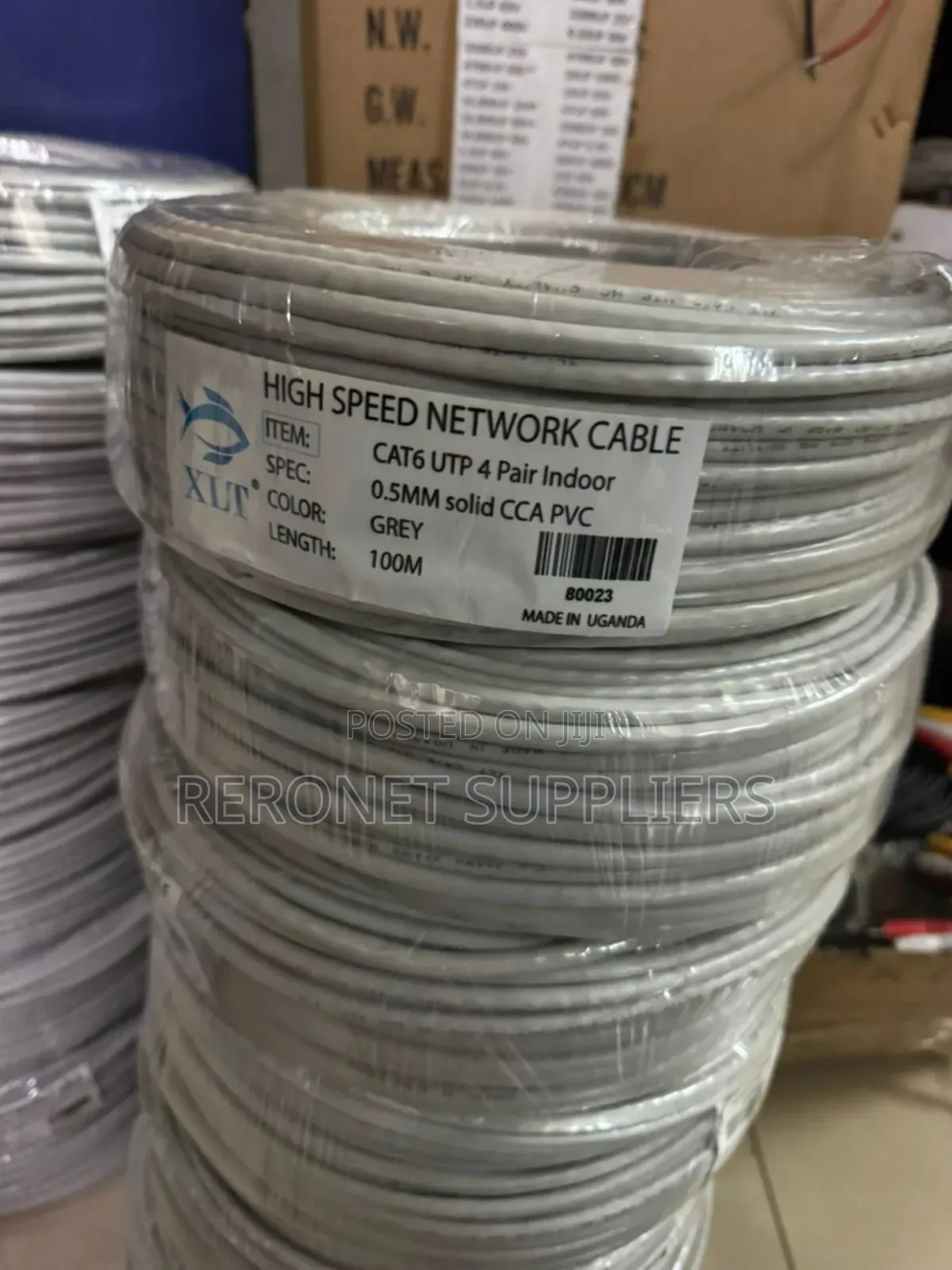 Cat6 Indoor Cable 100m Roll