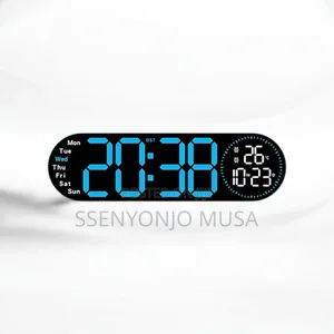 Led Digital Alarm Clock With Dual Alarms – Adjustable Brightness