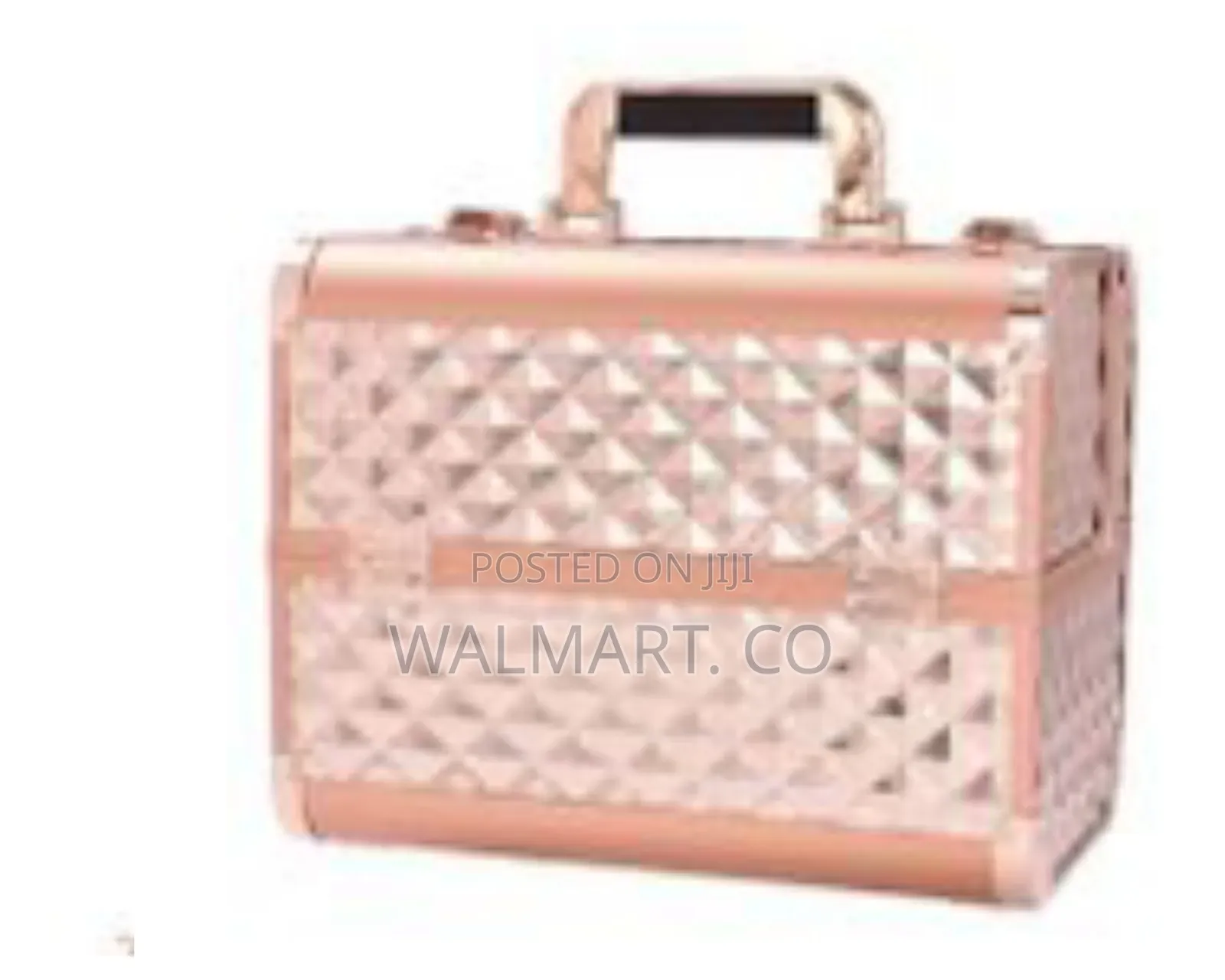 Diamond Cut Professional Beauty Makeup Cosmetic Vanity Case
