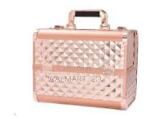 Diamond Cut Professional Beauty Makeup Cosmetic Vanity Case