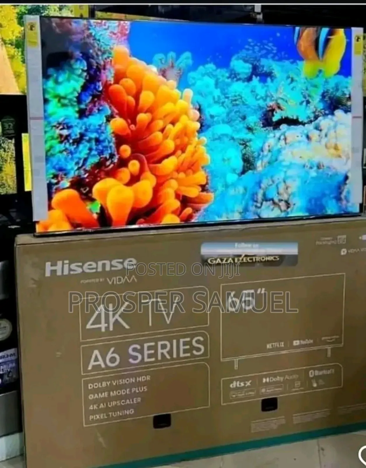 Hisense 65 Inches Uhd4k Smart Flat Screen