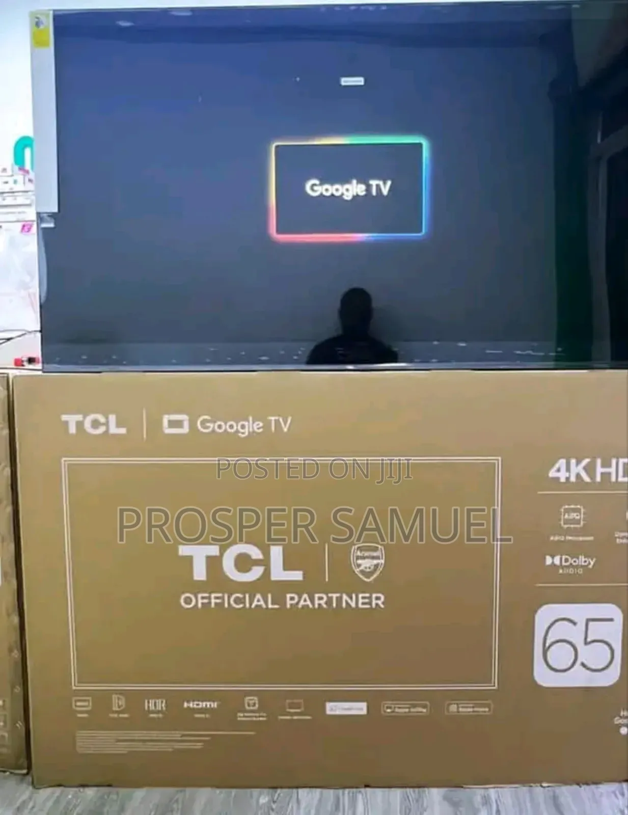 TCL 65 Inches Google TVS Smart With Inbuilt Decoder