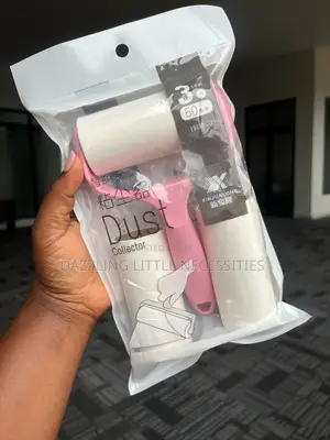 Pinky Lint Roller/Remover With 2 Extra Refills (50 Pieces)
