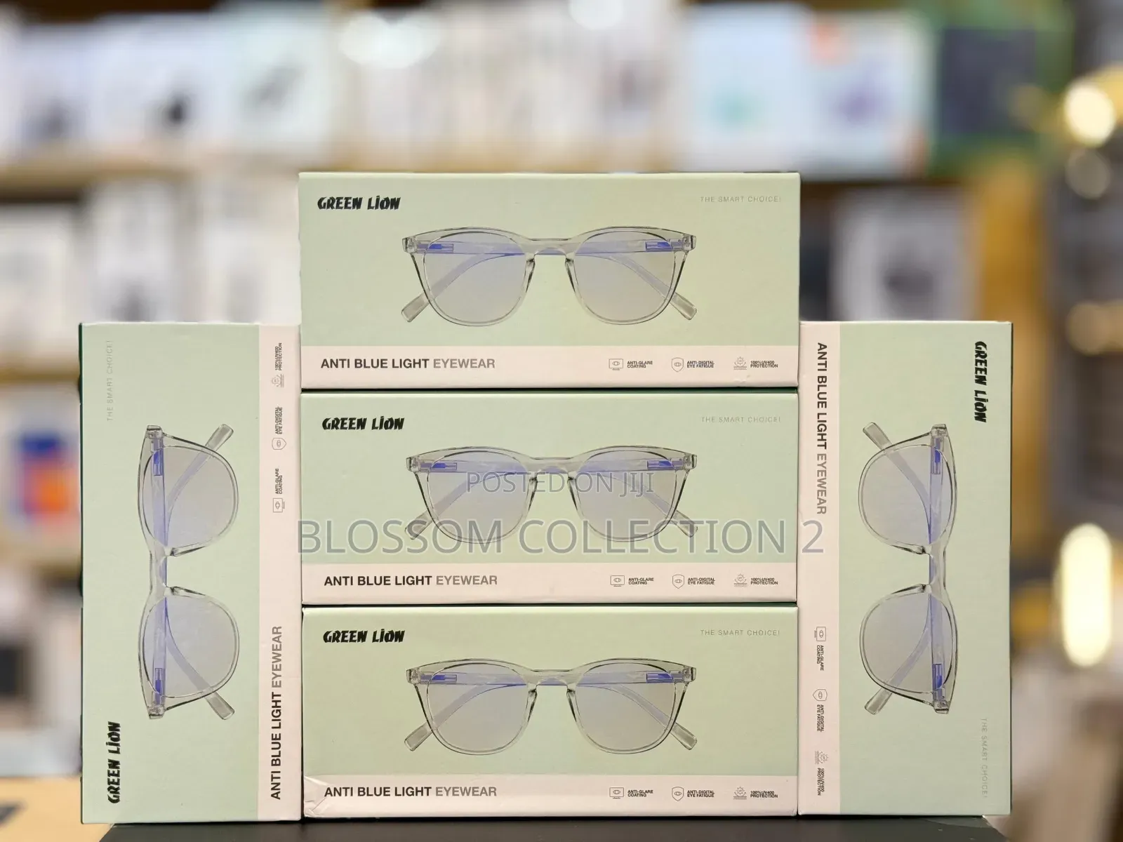 Green Lion Clear Anti Blue Light Eyewear, Computer Glasses