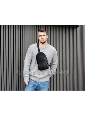 Levelo Urban Sling Bag With Ample Space Multi Compartments