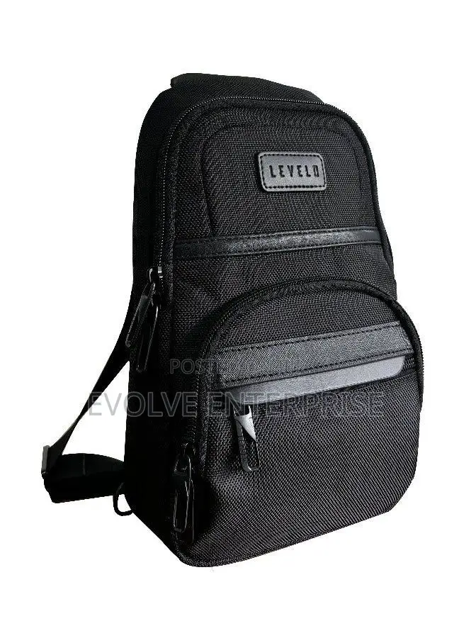 Levelo Urban Sling Bag With Ample Space Multi Compartments
