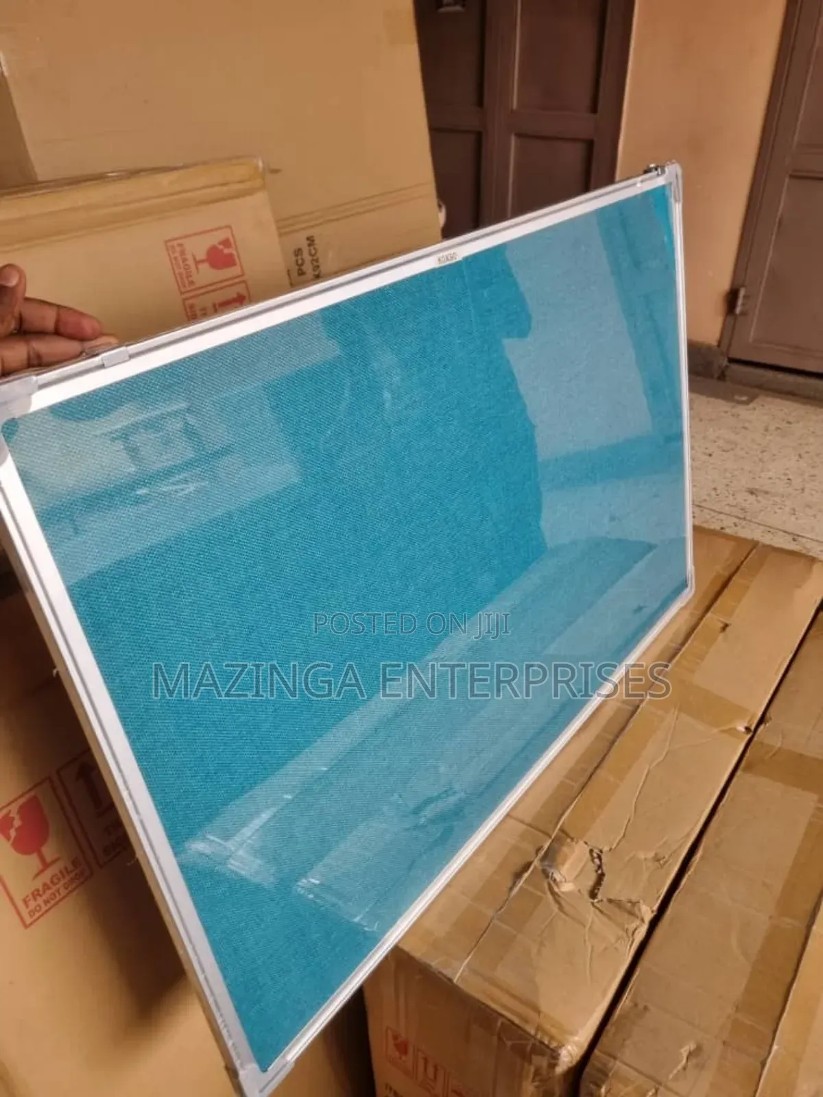 2 in 1 White Board and Notice Board 60 by 90cm