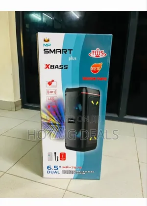 Smartplus Party Box Speaker With Long Lasting Battery -black
