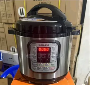 6l Globalstar Electric Pressure Cooker 14-in-1- Silver