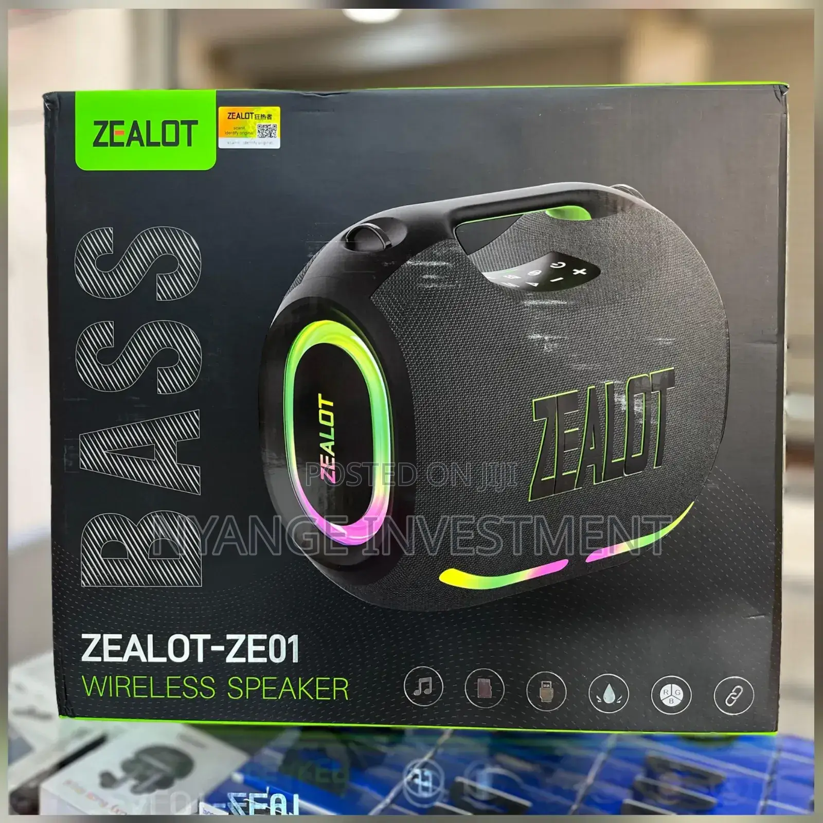Zealot Ze01 Wireless Speaker. Wireless Speaker