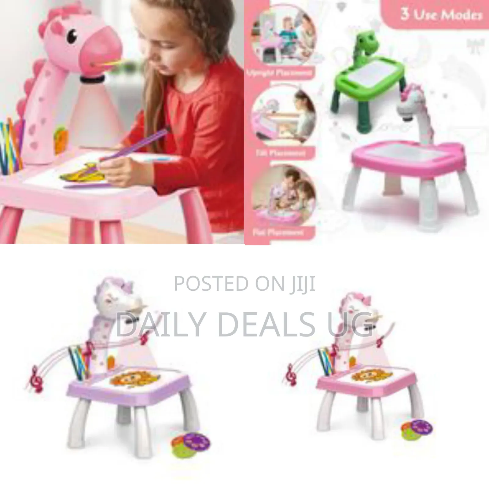 Drawing Projector Table With 24 Patterns Kids Art Tables Trace