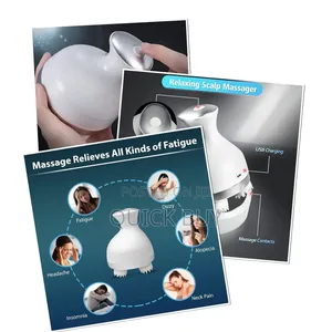 Rechargeable Electric Head And Scalp Massager