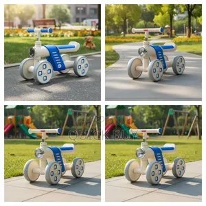 Toddlers' Four-wheel Balance Bike