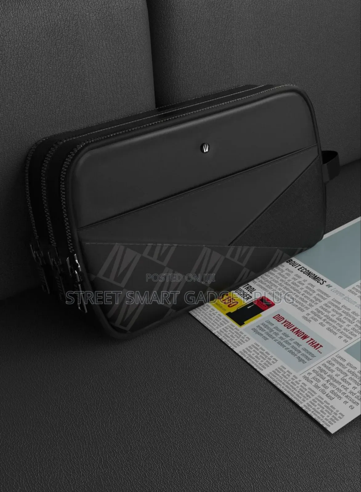 Levelo Premium Leather Pouch Bag