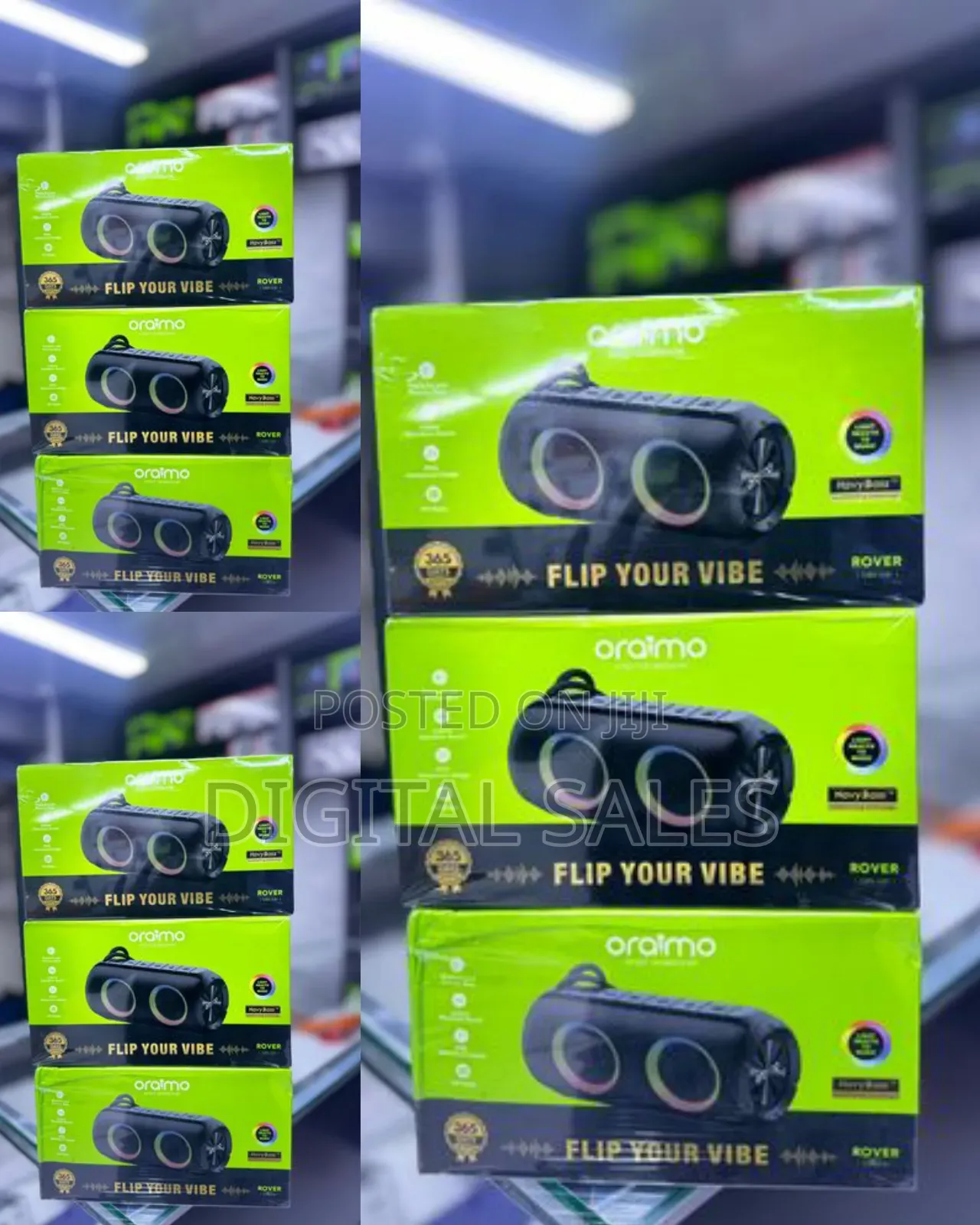 Oraimo Obs -53d Bluetooth Speaker - Multicolor