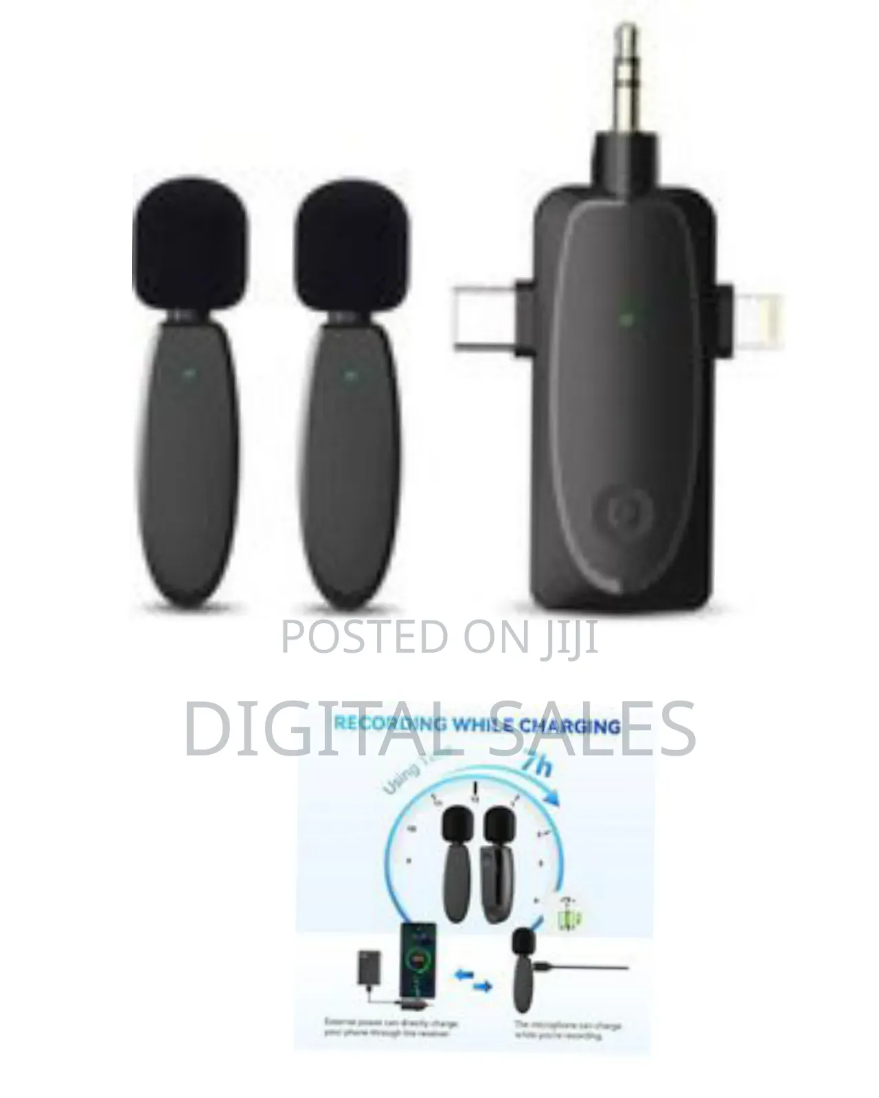 Universal Wireless Lavalier Microphone System
