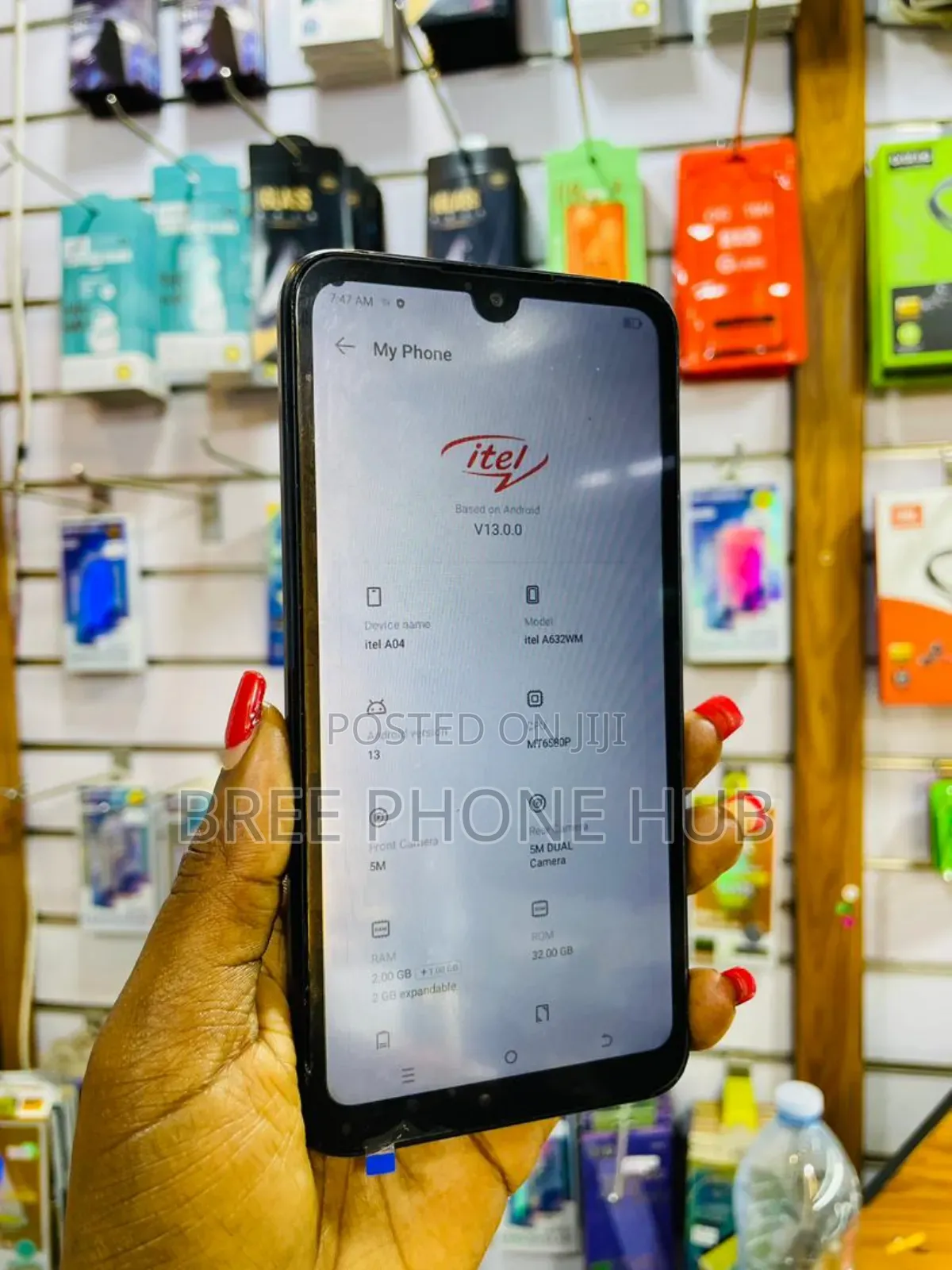 Itel A04 32 GB Black