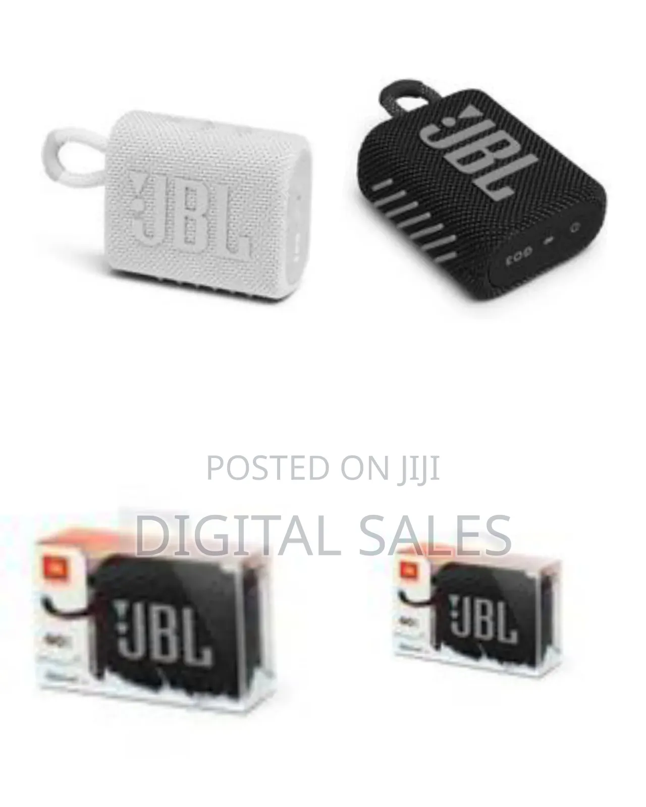 JBL Go 3 Portable Bluetooth Speaker