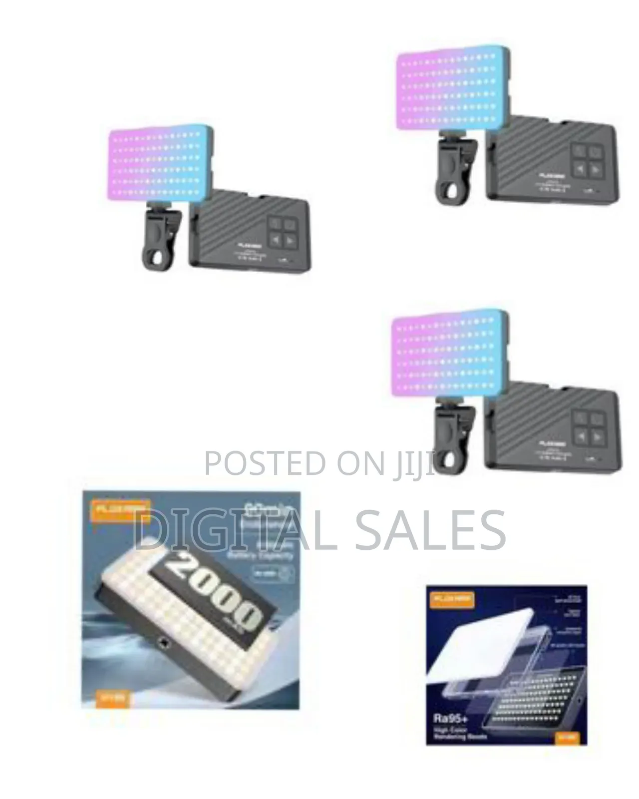 Plokama RGB Portable Led Video Light for Content Creation