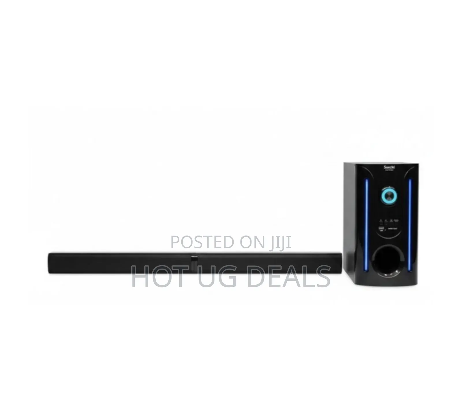 Saachi 2.1 Sound Bar System – Bluetooth, Usb, Fm, Aux & Remote Control