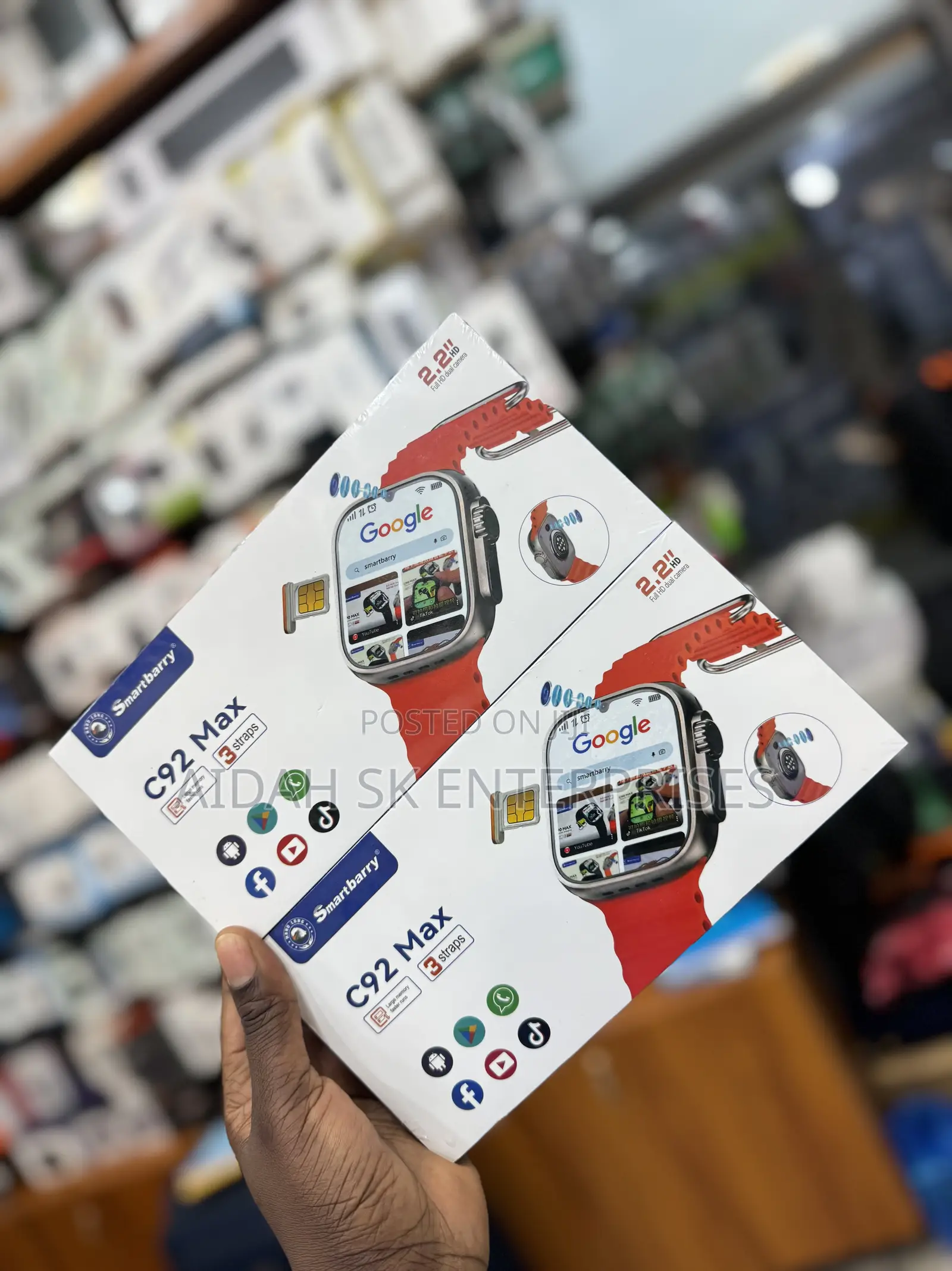 Smart Berry Smartberry C92 Max Android Sim Smart Watch