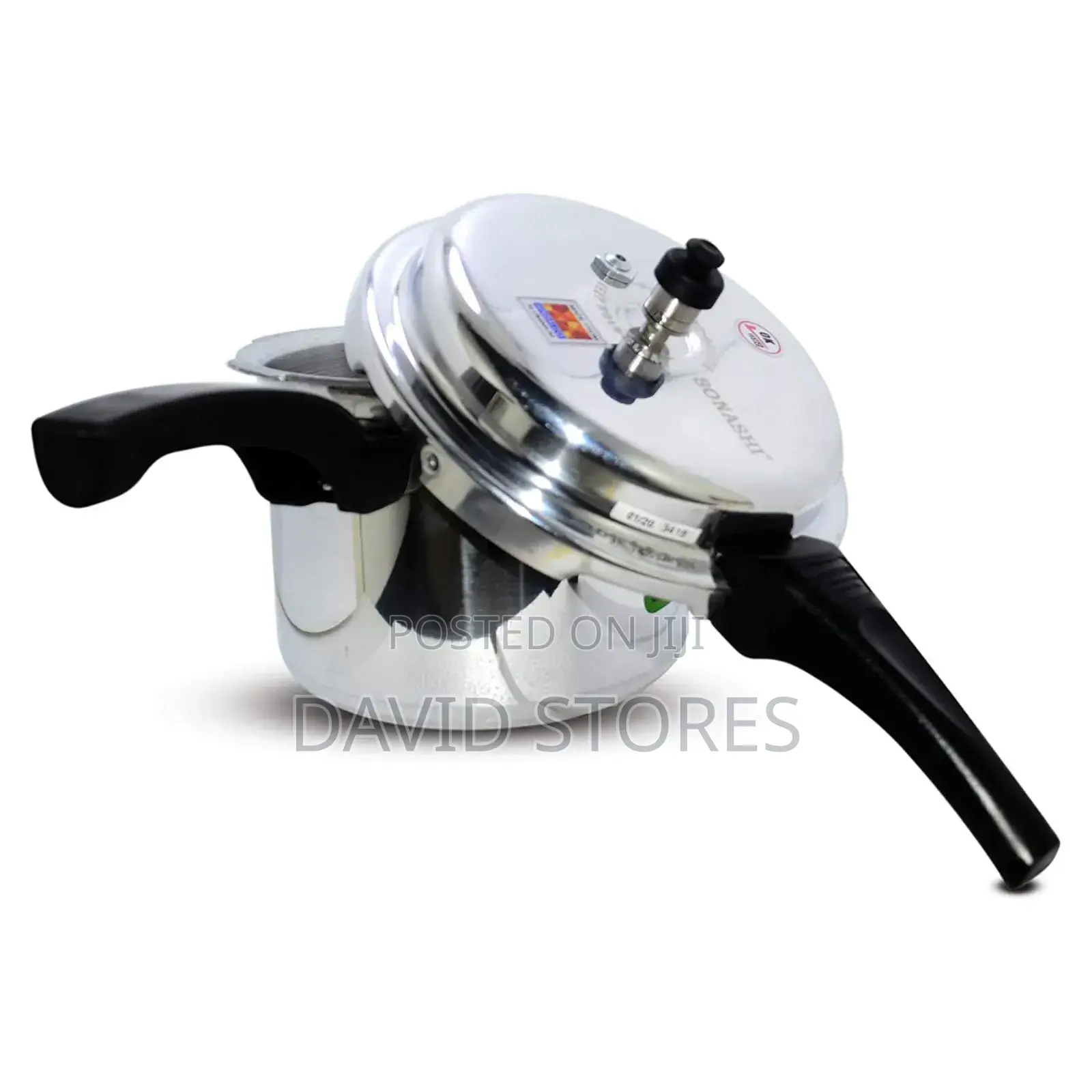 Sonashi 5l Pressure Cooker Spc-150 -compact Durable Aluminium Cooker