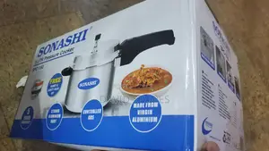 Sonashi 5l Pressure Cooker Spc-150 -compact Durable Aluminium Cooker